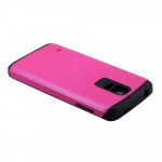 Wholesale Samsung Galaxy S5 i9600 Slim Armor Hybrid Case (Hot Pink)